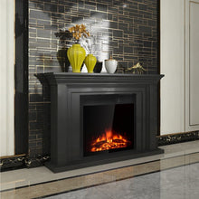 Load image into Gallery viewer, 22.5&quot; Electric Fireplace Insert Freestanding and Recessed Heater
