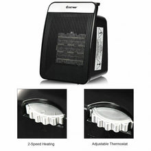 Load image into Gallery viewer, 1500W Portable Safety Shut-Off Electric PTC Space Heater
