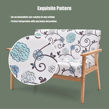 Load image into Gallery viewer, Modern Fabric Loveseat Sofa Couch Upholstered 2-Seat Armchair-Blue
