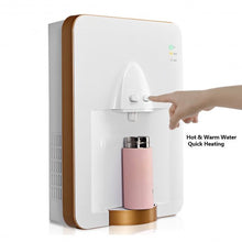 Load image into Gallery viewer, Wall-mounted Electric Tank Water Dispenser with Removable Drip Tray

