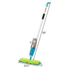 Load image into Gallery viewer, Double Sided Flip Spray Mop with Refillable Bottle and Washable Pads
