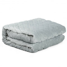 Load image into Gallery viewer, 25 lbs Weighted Blanket 100% Cotton with Soft Crystal Cover
