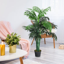 Load image into Gallery viewer, 3.5 ft Artificial Areca Palm Decorative Silk Tree with Basket
