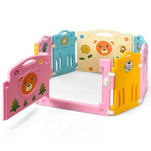 Load image into Gallery viewer, 8 Panel Home Indoor Outdoor Kids Center Safety Playpen
