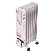 Load image into Gallery viewer, 1500 W Electric Oil Filled Radiator Space Heater
