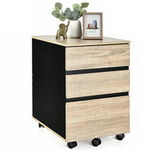Load image into Gallery viewer, 3-Drawer Mobile File Cabinet for Home Office
