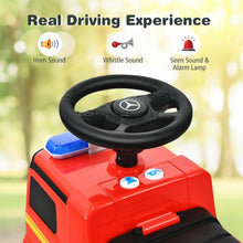 Load image into Gallery viewer, Licensed Mercedes Benz Kids Fire Engine Racer-Red
