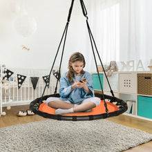 Load image into Gallery viewer, 40" Flying Saucer Round Swing Kids Play Set-Orange
