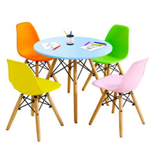 Load image into Gallery viewer, 5 Piece Kids Colorful Set with 4 Armless Chairs
