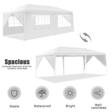 Load image into Gallery viewer, 10&#39; x 20&#39; 6 Sidewalls Canopy Tent with Carry Bag
