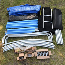 Load image into Gallery viewer, 14&#39; Trampoline Combo with Safety Enclosure Net Pad and Ladder
