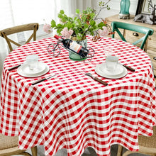 Load image into Gallery viewer, 2 Pcs Stain Resistant and Wrinkle Resistant Table Cloth-Red
