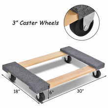 Load image into Gallery viewer, 2PCS Furniture Dolly Moving Carrier 1000lbs Capacity 30&quot;�18&quot;
