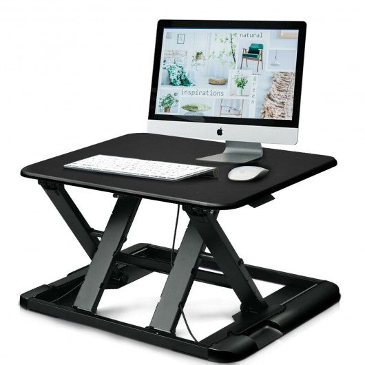 Slim 8 Adjustable Standing Folding Lap Desk-Black