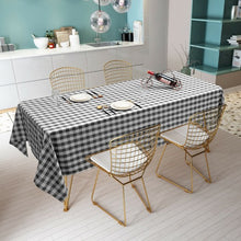 Load image into Gallery viewer, 10 Pcs 60&quot; x 126&quot; Rectangular Polyester Party Tablecloth-Black
