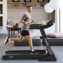Load image into Gallery viewer, 3.75HP Electric Folding Treadmill with Auto Incline 12 Program APP Control

