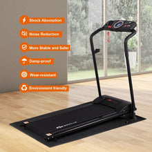 Load image into Gallery viewer, 59&quot; x 26&quot; Exercise Equipment PVC Mat Gym Bike Floor Protector
