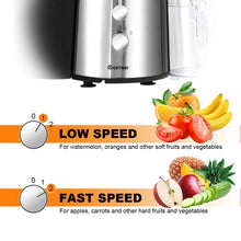 Load image into Gallery viewer, 2 Speed Electric Wide Mouth Centrifugal Juice Extractor
