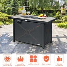 Load image into Gallery viewer, 42&quot; 60 000 Btu Rectangular Propane Gas Fire
