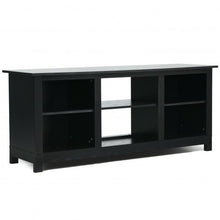 Load image into Gallery viewer, 2-Tier 58&quot; TV Stand Entertainment Media Console Center-Black
