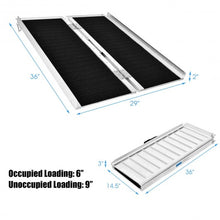 Load image into Gallery viewer, 3&#39; Portable Aluminum Non-skid Ramp
