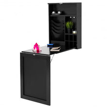 Load image into Gallery viewer, Space Saver Convertible Wall Mounted Desk-Black
