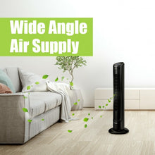 Load image into Gallery viewer, 40&quot; Black LCD Digital Control Tower Fan
