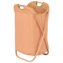 Load image into Gallery viewer, Folding X-Frame Laundry Hamper Clothes Storage Basket
