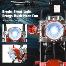 Load image into Gallery viewer, 6V 3 Wheel Kids Motorcycle-Red

