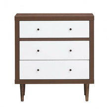 Load image into Gallery viewer, 3 Drawer Dresser Wooden Chest Storage Freestanding Cabinet
