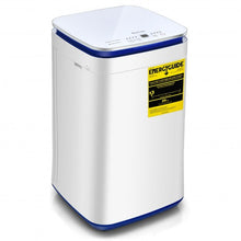 Load image into Gallery viewer, 7.7 lbs Compact Full Automatic Washing Machine with Heating Function Pump
