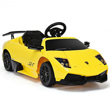 Load image into Gallery viewer, 12 V Lamborghini Murciealgo Licensed Electric Kids Riding Car
