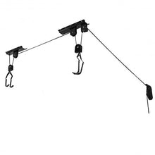 Load image into Gallery viewer, New Bike Bicycle Lift Ceiling Mounted Hoist Storage Garage Hanger Pulley Rack

