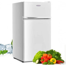 Load image into Gallery viewer, 2 Doors Cold-rolled Sheet Compact Refrigerator-White
