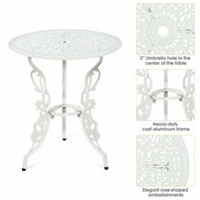 Load image into Gallery viewer, 3 PCS Patio Table Chairs Furniture Bistro Set
