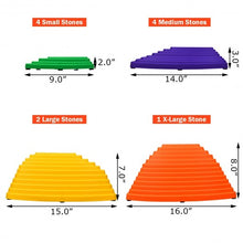 Load image into Gallery viewer, 11pcs Non-Slip Bottom Kids Balance Stepping Stones
