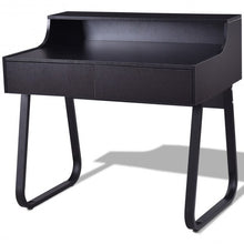 Load image into Gallery viewer, Classic Study Writing Computer Desk with 2 Drawers
