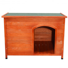 Load image into Gallery viewer, Wood Weather Resistant Home Outdoor Ground Dog House-L
