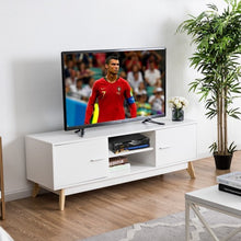 Load image into Gallery viewer, Entertainment Center Console Cabinet TV Stand with 2 Doors
