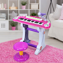Load image into Gallery viewer, 37 Key Electronic Keyboard Kids Toy Piano
