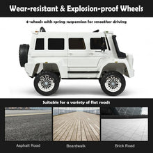 Load image into Gallery viewer, 12V Off Road Mercedes-Benz Unimog Ride On Car-White
