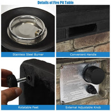Load image into Gallery viewer, 40 000 BTU Patio Propane Burning Fire Bowl Column
