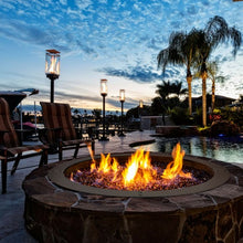 Load image into Gallery viewer, 36 Inch Round Steel Fire Pit Ring Liner Wood Burning Insert

