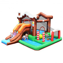 Load image into Gallery viewer, Kids Inflatable Bounce House Jumping Castle Slide Climber Bouncer
