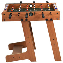 Load image into Gallery viewer, 27&quot; Indoor Folding Christmas Gift Foosball Table
