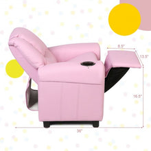 Load image into Gallery viewer, Kids Recliner Armchair Sofa-Pink

