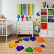 Load image into Gallery viewer, 11pcs Non-Slip Bottom Kids Balance Stepping Stones
