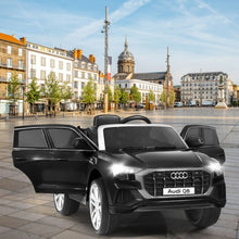 Load image into Gallery viewer, 12V Licensed AudiQ8 Kids Ride On Car-Black
