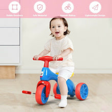 Load image into Gallery viewer, Toddler Tricycle Balance Bike Scooter Kids Riding Toys w/ Sound &amp; Storage-Red
