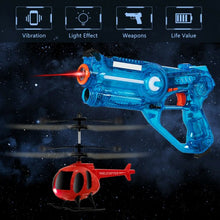 Load image into Gallery viewer, Infrared Laser Tag Guns Game with 2 Walkie Talkies &amp; Helicopter
